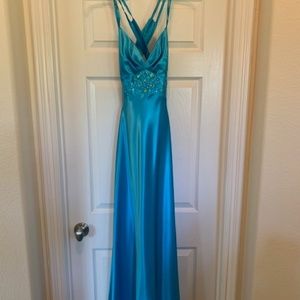 Blue Prom Dress